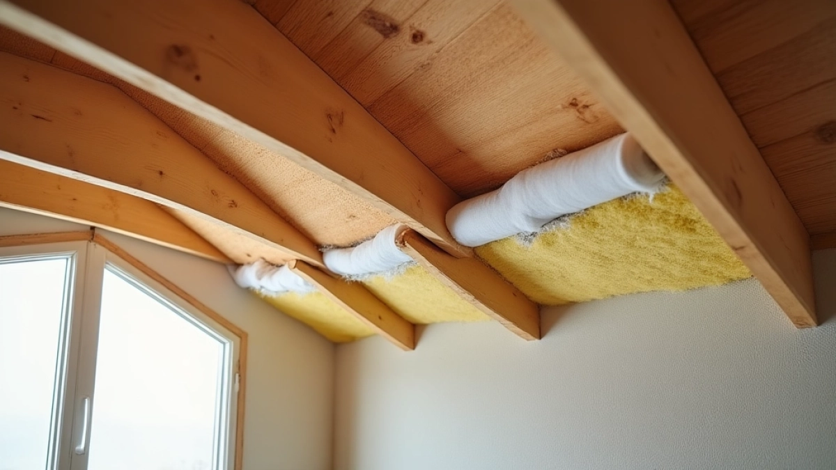 Jaka wełnę na strop drewniany