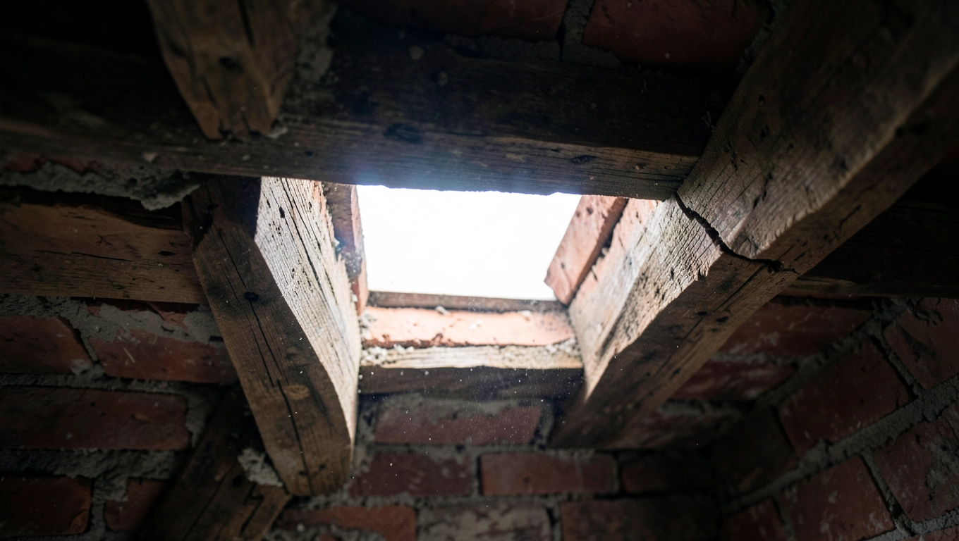 otwór w stropie na schody pozwolenie