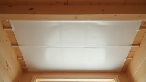 Folia paroizolacyjna na strop drewniany