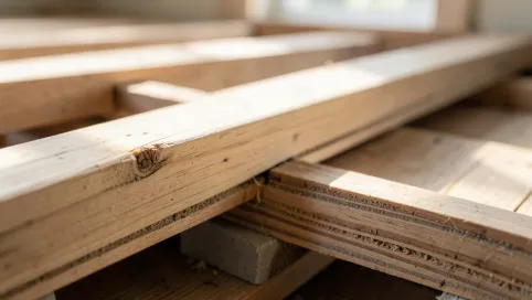 rozstaw belek stropowych drewnianych