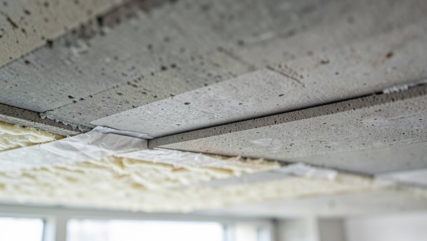 warstwy podłogi na stropie żelbetowym